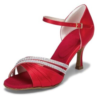 Sandália dança de Salão Com Strass