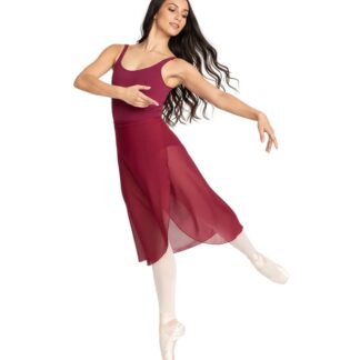 Saia Longa em Crepe Mindi para Ballet