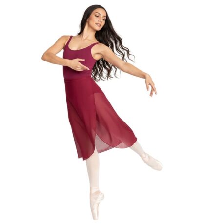 Saia Longa em Crepe Mindi para Ballet