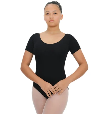 Collant Meia Manga Ballet Adulto Helanca